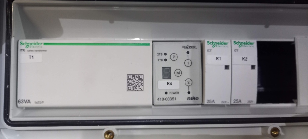 Sturingskast WT 100 Watt transfo + gel elec