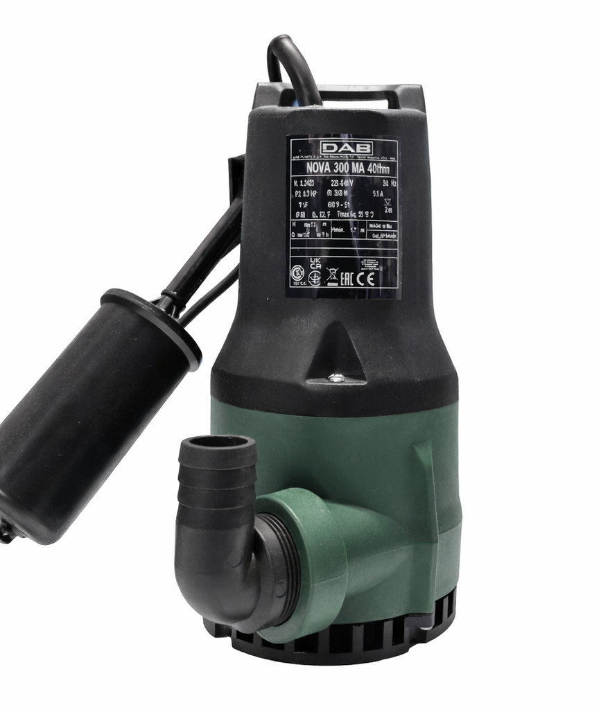 Dompelpomp met vlotter DAB NOVA 330 MA