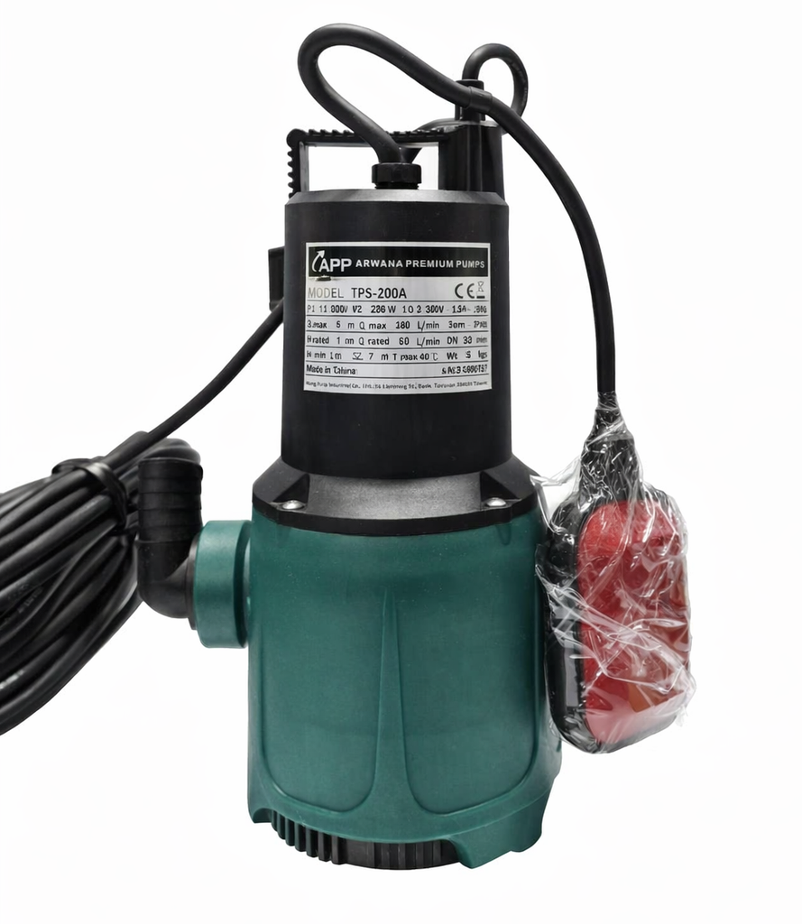 Dompelpomp met verticale vlotter APP TPS 200V