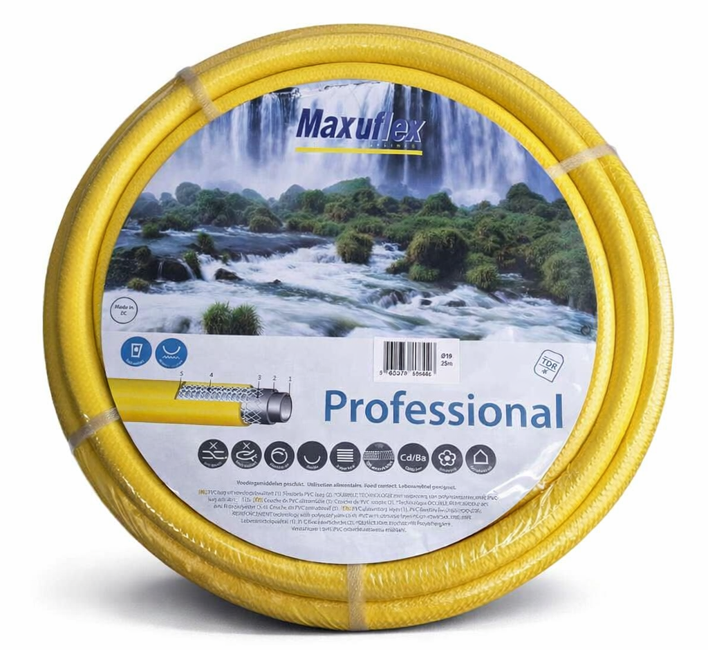 Tuinslang 25m x Ø19 mm Maxuflex Professional