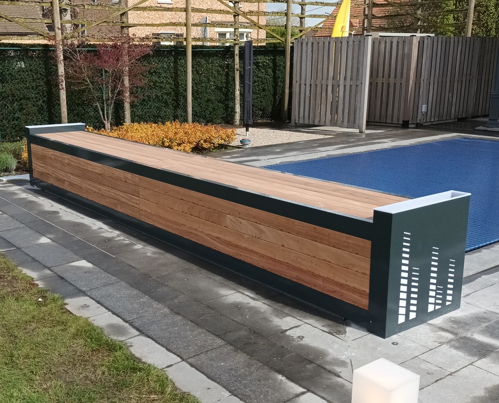 Opbouwrolluik Camarol Boxy (tot 3 m, Wit met lichtgrijs accent, Wit, Geen verlichting)