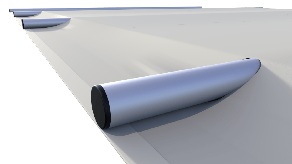 Stavendekzeil- Ronde Tube