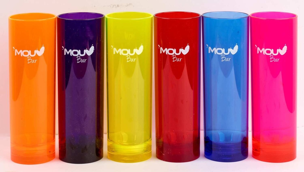 Onbreekbare 'longdrink' glazen Mouv'bar