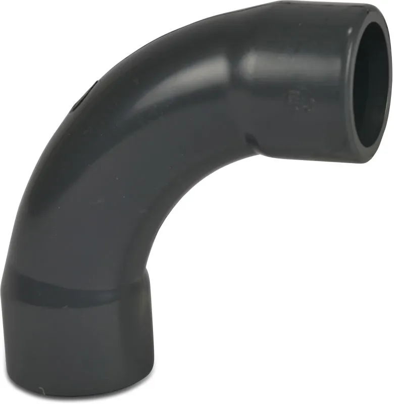 [COURBE63] Bocht lang 63mm 90° spuitgegoten PN16