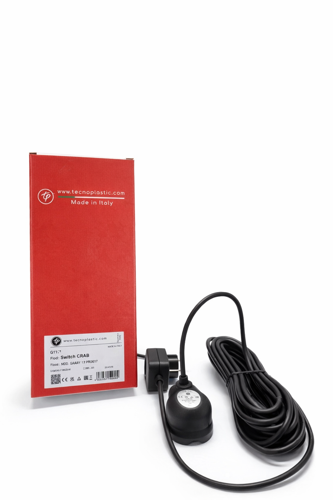 Crab niveauschakelaar – Slimme waterdetectie voor vlakzuigerpompen