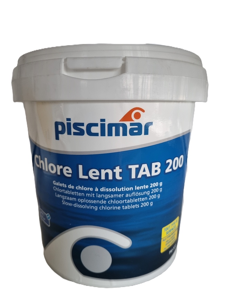 [PI CT2002 20038903] Zwembad chloortabletten 200gram/2kg 