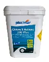 Zwembad chloortabletten 5 functies 200gram/5kg