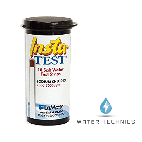Insta -Test zout water strips 10 stuks