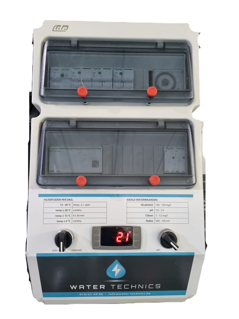 Sturingskast WT 100 Watt transfo + gel elec 