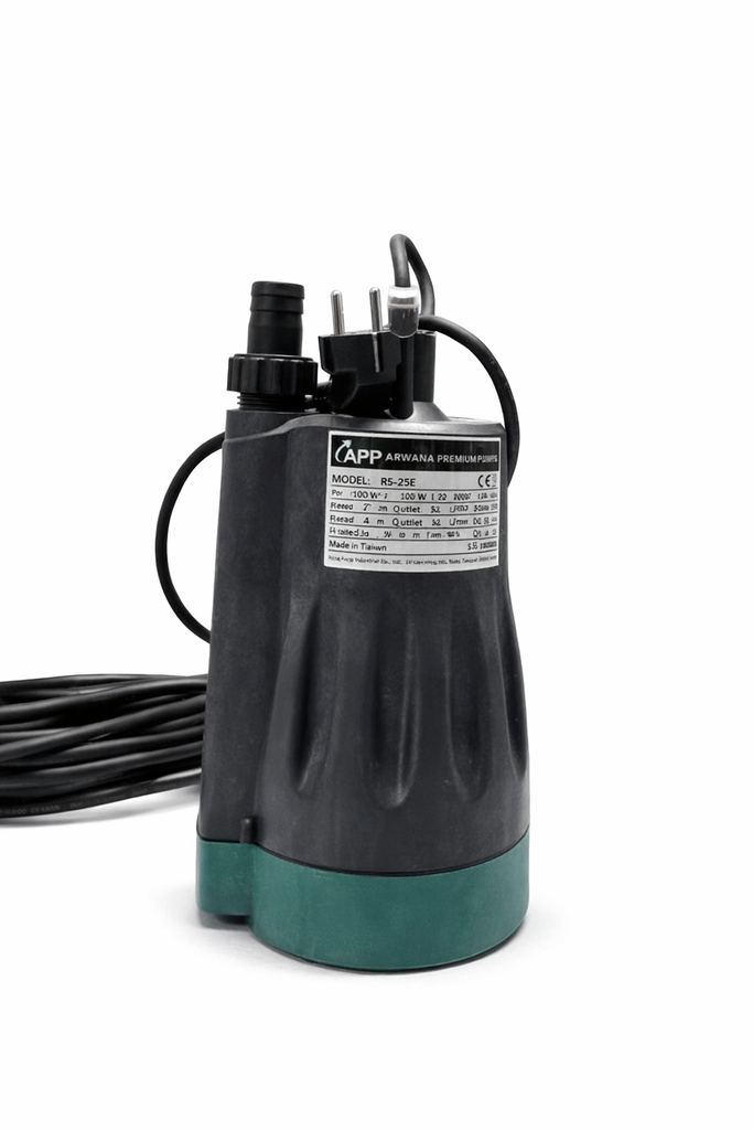 Dompelpomp Vlakzuigend RS 25E (3 mm restwater)