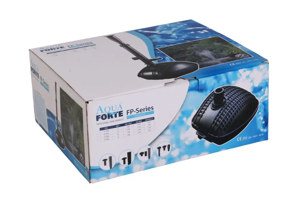 AquaForte FP-serie 3000l/u fonteinpomp  