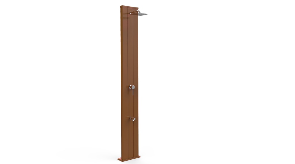 Buitendouche solar Dada S  D420 Aluminium (Goud Van gogh)