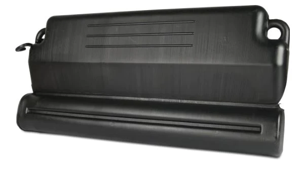 Verzwaarde vlotter voor de winter.