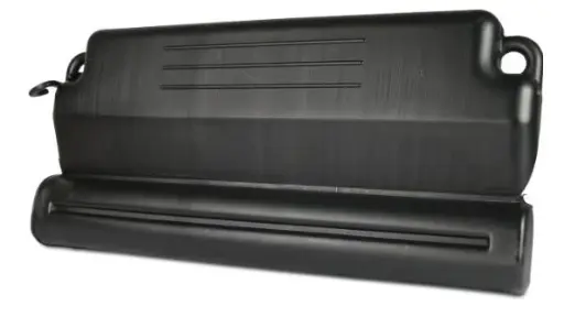 Verzwaarde vlotter voor de winter.