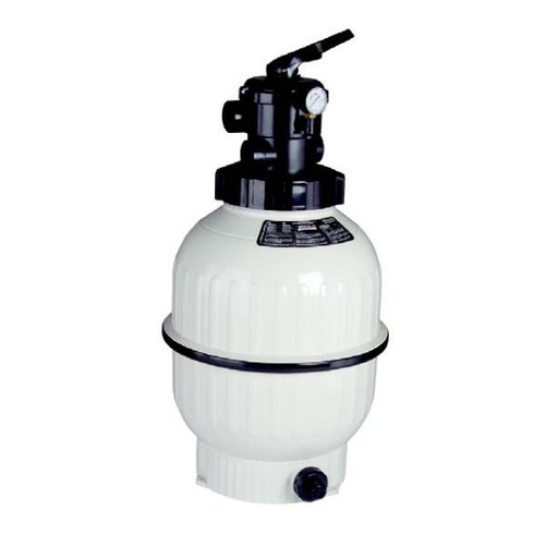 Zandfilter Cantabric Ø 50cm top met kraan 9m³/u