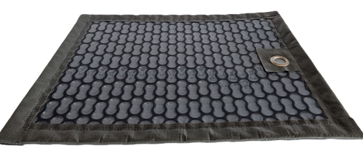 Noppenfolie zwembad afdekking-zwart 3x6m +andere standaard lengte varianten