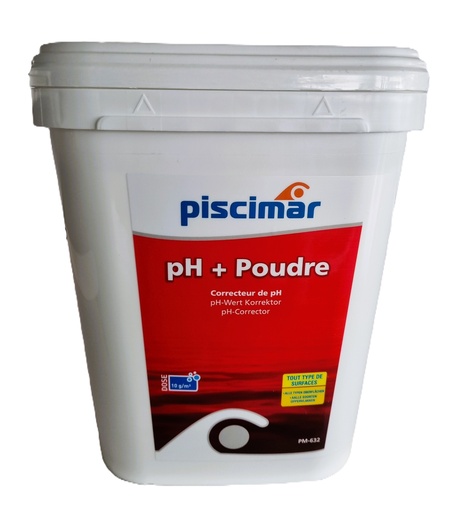 [Piscimar pH + poudre 6kg Aquanet pH plus] PH plus granulaat 6kg